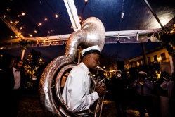 New Orleans wedding musicians Crazy Fun New Orleans Wedding at Il Mercato